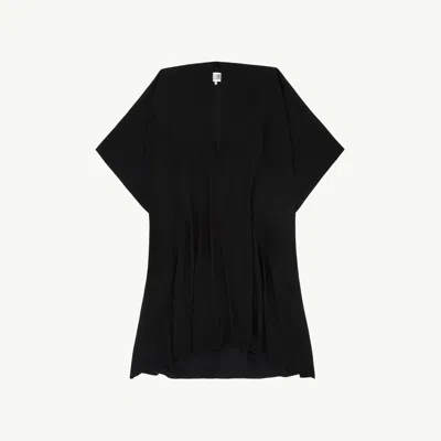 Mm6 Maison Margiela Midi Dress In Black