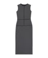 Mm6 Maison Margiela Midi Dress In Gold