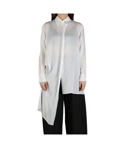 Mm6 Maison Margiela Midi Dress In White