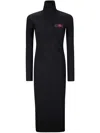 Mm6 Maison Margiela Mm6 Maxi Abito In Black