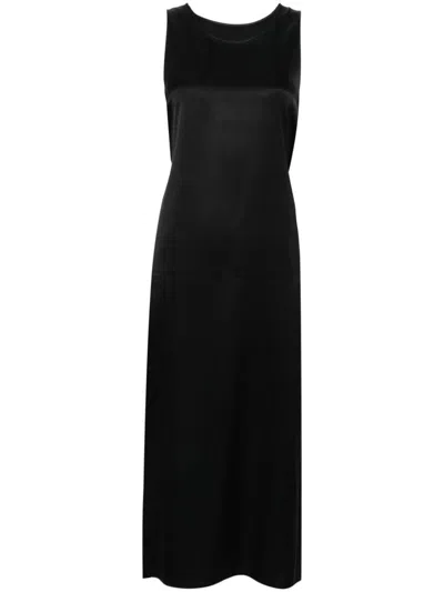 Mm6 Maison Margiela Mini Dress In Black