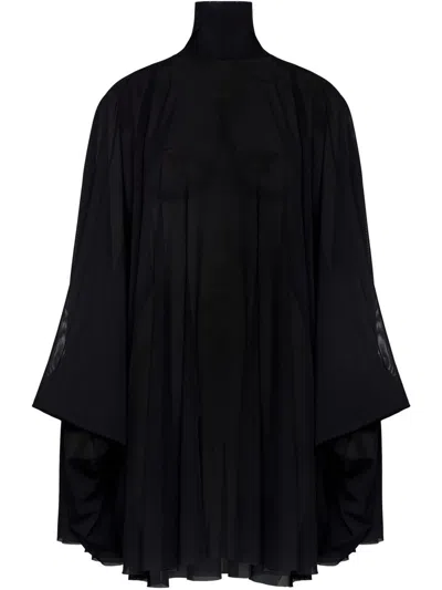 Mm6 Maison Margiela Mini Dress Clothing In 黑色
