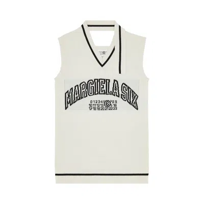 Pre-owned Mm6 Maison Margiela Mini Dress 'off White' | Women's Size Xs