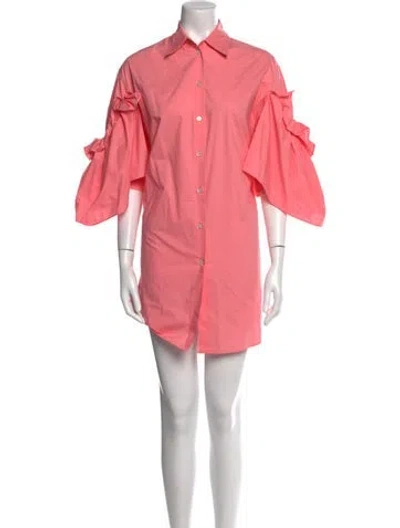 Pre-owned Mm6 Maison Margiela Mini Dress In Pink