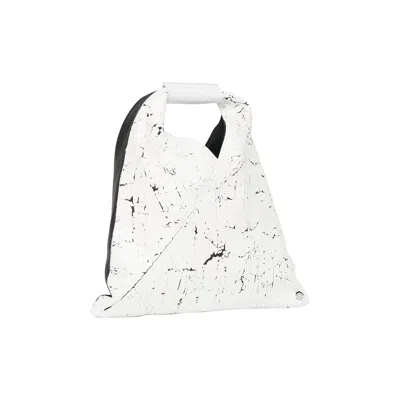 Pre-owned Mm6 Maison Margiela Mini Japanese Bag 'black/white'