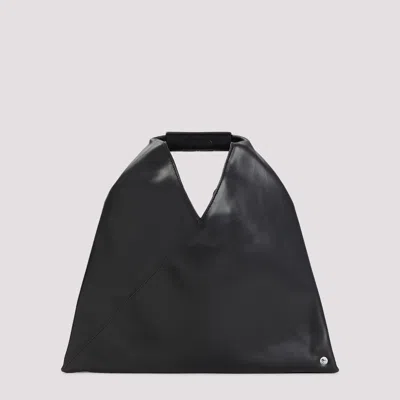 Mm6 Maison Margiela Mini Japanese Handbag In Black