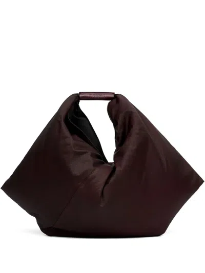 Mm6 Maison Margiela Mini Japanese Leather Tote Bag