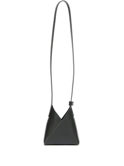 Mm6 Maison Margiela Mini Japanese Shoulder Bag In 黑色
