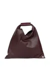 Mm6 Maison Margiela Mini Japanese Schultertasche In Rot