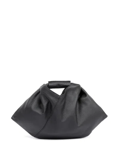 Mm6 Maison Margiela Mini Japanese Tote Bag In Black