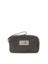 MM6 MAISON MARGIELA MINI LEATHER CLUTCH