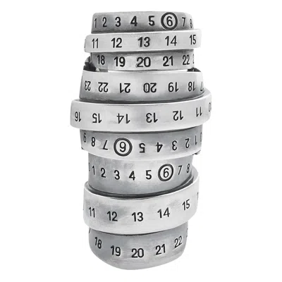 Mm6 Maison Margiela Minimal Logo 4 Mm Ring