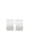 Mm6 Maison Margiela Minimal Logo 4mm Earrings Accessories