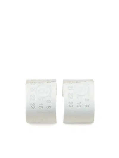 MM6 MAISON MARGIELA MM6 MAISON MARGIELA MINIMAL LOGO 4MM EARRINGS ACCESSORIES
