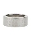 Mm6 Maison Margiela Minimal Logo 8mm In Metallic