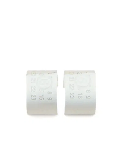 MM6 MAISON MARGIELA NUMBERS-MOTIF EARRINGS