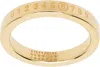 Mm6 Maison Margiela Minimal Logo Ring