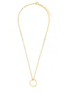 Mm6 Maison Margiela Mm6 By Maison Margiela Numeric Minimal Signature Necklace In Gold