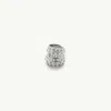 Mm6 Maison Margiela Stackable Ring Featuring Engraved Numbers In Metallic