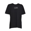 Mm6 Maison Margiela Mm6 By Maison Margiela "numeric" T-shirt Black In Black
