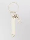 Mm6 Maison Margiela Minimalist Keyring With Logo Embellishment