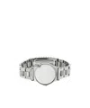 Mm6 Maison Margiela Mirror-faced Metal Bracelet In Silver