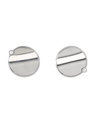 MM6 MAISON MARGIELA MM6 MAISON MARGIELA MIRROR EARRINGS