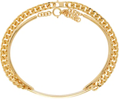 Mm6 Maison Margiela Mixed Chain Necklace