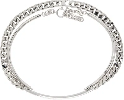 Mm6 Maison Margiela Mixed Chain Necklace