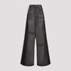 Mm6 Maison Margiela Wide-leg Jeans In Black
