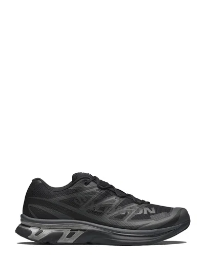Mm6 Maison Margiela Xt Salomon Mesh Technical Sneakers Collaboration In Black