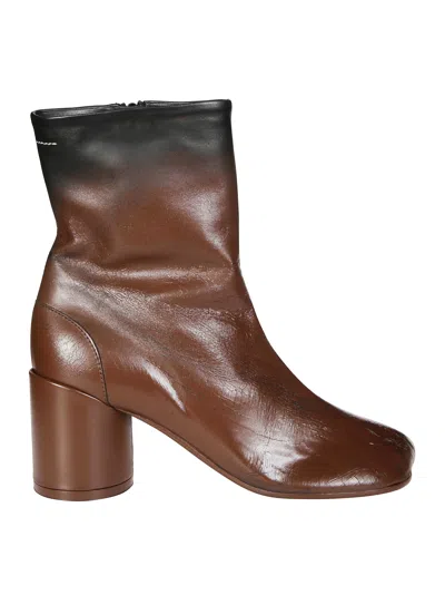 Mm6 Maison Margiela Mm6 Ankle Boot With Sprint Effect - Fw25 In Multi