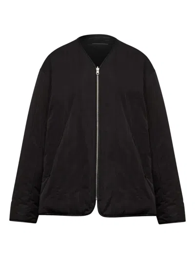 Mm6 Maison Margiela Mm6 Athletic Mini Sports Jacket In Black/black