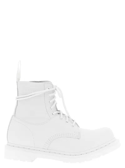 Mm6 Maison Margiela Mm6 By Maison Margiela 1460 Amphibian Boots In White