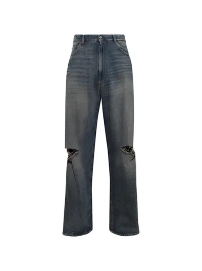 Mm6 Maison Margiela Mm6 By Maison Margiela 5 Pocket Jeans Grey Blue