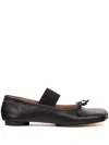 Mm6 Maison Margiela Mm6 By Maison Margiela Anatomic' Ballet Flats In Black