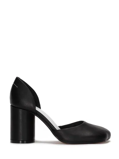 Mm6 Maison Margiela Mm6 By Maison Margiela Asymmetric-toe Black Pumps