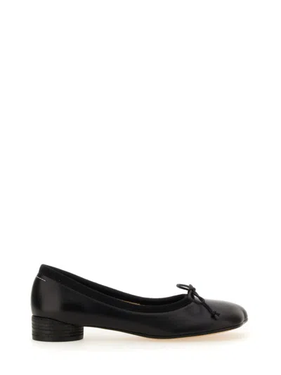 Mm6 Maison Margiela Mm6 By Maison Margiela Ballerine Anatomiche Classiche In Black