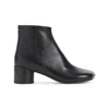 Mm6 Maison Margiela Mm6 By Maison Margiela Black Ovine Leather Ankle Boots