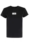 Mm6 Maison Margiela Mm6 By Maison Margiela Black T-shirt With Numeric Label