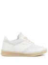 Mm6 Maison Margiela Mm6 By Maison Margiela Classic White Sneakers With Branded Detailing