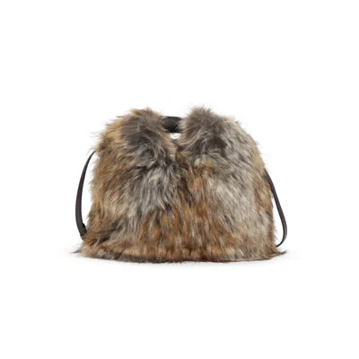 Mm6 Maison Margiela Mm6 By Maison Margiela Curds Whey Tobacco Brown Japanese Crossbody Bag