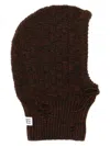 Mm6 Maison Margiela Mm6 By Maison Margiela Distressed Wool Balaclava In Multi