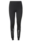 Mm6 Maison Margiela Mm6 By Maison Margiela Elastic Waist Leggings Trousers In Black