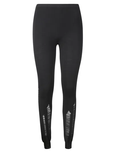 MM6 MAISON MARGIELA MM6 BY MAISON MARGIELA ELASTIC WAIST LEGGINGS TROUSERS