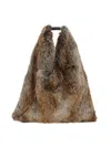 Mm6 Maison Margiela Classic Japanese Handbag In Brown