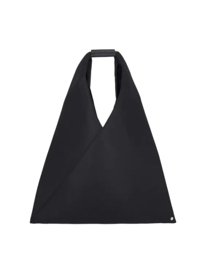 Mm6 Maison Margiela Mm6 By Maison Margiela Japanese' Medium Mesh Tote – Black