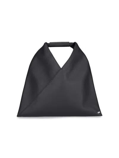 Mm6 Maison Margiela Japanese Mini Handbag In Black