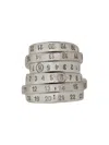Mm6 Maison Margiela Mm6 By Maison Margiela "minimal Numeric" Ring