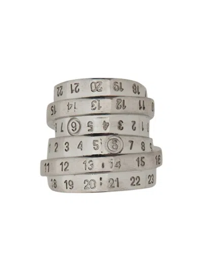 Mm6 Maison Margiela Mm6 By Maison Margiela "minimal Numeric" Ring